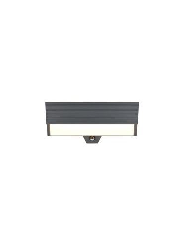 Aplique Exterior LED MARIZA Sensor Movimiento ↔40cm 10W IP44 | LeonLeds
