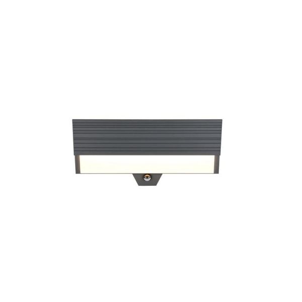 MARIZA Aplique LED para exterior com sensor de movimento ↔40cm 10W IP44 | LeonLeds