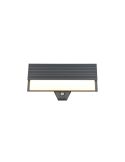 MARIZA Aplique LED para exterior com sensor de movimento ↔40cm 10W IP44 | LeonLeds