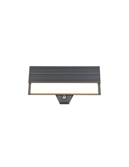 MARIZA Aplique LED para exterior com sensor de movimento ↔40cm 10W IP44 | LeonLeds