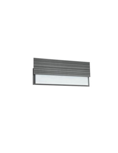 Aplique de Pared Exterior LED MARIZA ↔40cm 10W 3000K IP44 | LeonLeds