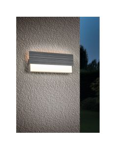 Aplique de Pared Exterior LED MARIZA ↔40cm 10W 3000K IP44 | LeonLeds 2