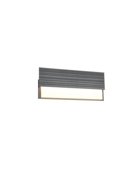 Aplique LED para exterior MARIZA ↔40cm 10W 3000K IP44 | LeonLeds