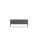 Aplique de Pared Exterior LED MARIZA ↔40cm 10W 3000K IP44 | LeonLeds