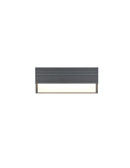 Aplique de Pared Exterior LED MARIZA ↔40cm 10W 3000K IP44 | LeonLeds