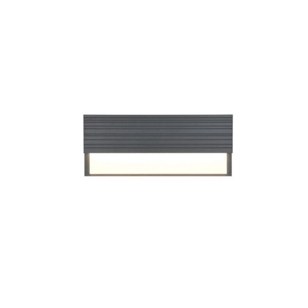 Aplique de Pared Exterior LED MARIZA ↔40cm 10W 3000K IP44 | LeonLeds
