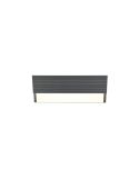 Aplique de Pared Exterior LED MARIZA ↔40cm 10W 3000K IP44 | LeonLeds