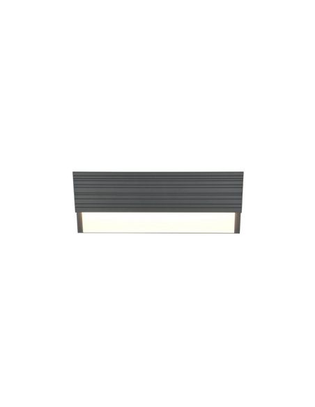 Aplique de Pared Exterior LED MARIZA ↔40cm 10W 3000K IP44 | LeonLeds