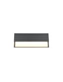 Aplique de Pared Exterior LED MARIZA ↔40cm 10W 3000K IP44 | LeonLeds