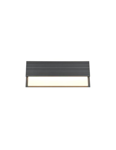 Aplique de Pared Exterior LED MARIZA ↔40cm 10W 3000K IP44 | LeonLeds