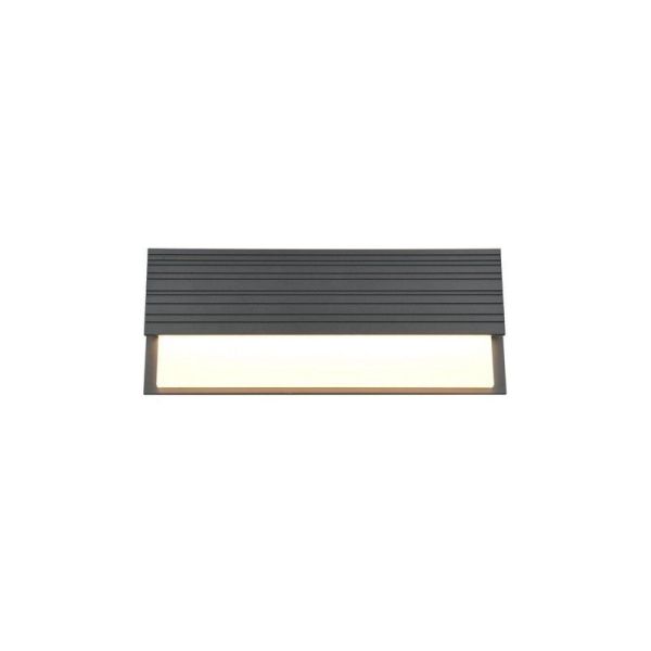 Aplique de Pared Exterior LED MARIZA ↔40cm 10W 3000K IP44 | LeonLeds