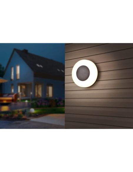MORENA Applique murale d'extérieur LED à intensité variable 3 nuances de lumière | LéonLeds