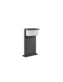 Baliza Exterior LED con Sensor de Movimiento ↕45cm NESTOS 13W 1300lm 3000K IP54 | LeonLeds