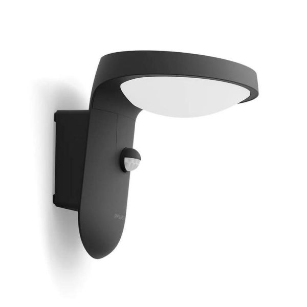 Aplique de Pared LED Exterior TYLA Sensor de Movimiento y Crepuscular 4000K| LeonLeds