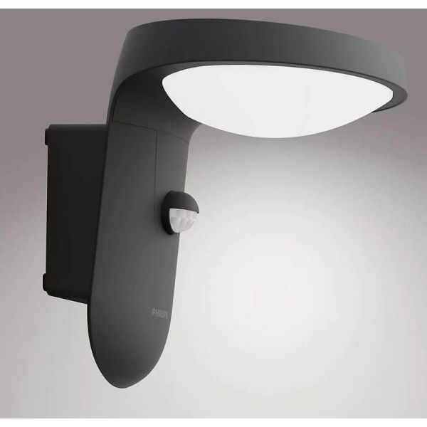 TYLA Applique murale d'extérieur LED avec capteur de mouvement et de crépuscule 4000K | LéonLeds