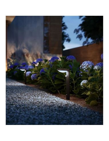 Sensor de movimento de farol LED externo TYLA 1x9W luz neutra 4000K IP44 | LeonLeds