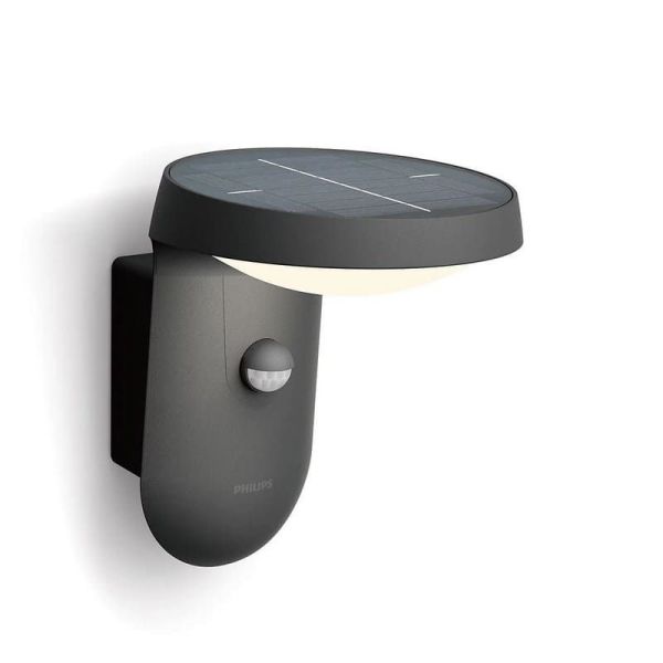 Aplique Solar LED Exterior TYLA Sensor de Movimiento 2700K Ultra Efficient Solar | LeonLeds