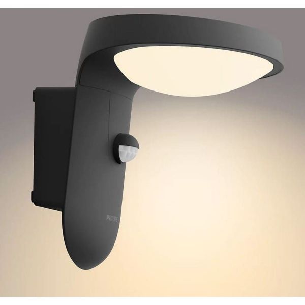 Aplique Solar LED Exterior TYLA Sensor de Movimiento 2700K Ultra Efficient Solar | LeonLeds