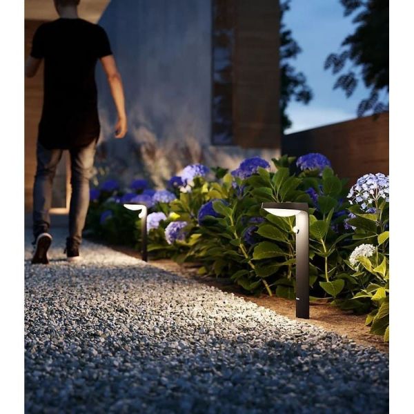 Baliza Exterior LED Solar TYLA Sensor de Movimiento 2700K Ultra Efficient Solar | LeonLeds