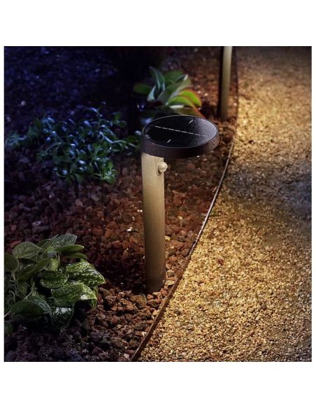 TYLA Solar LED Sensor de movimento de farol externo 2700K Solar ultra eficiente | LeonLeds