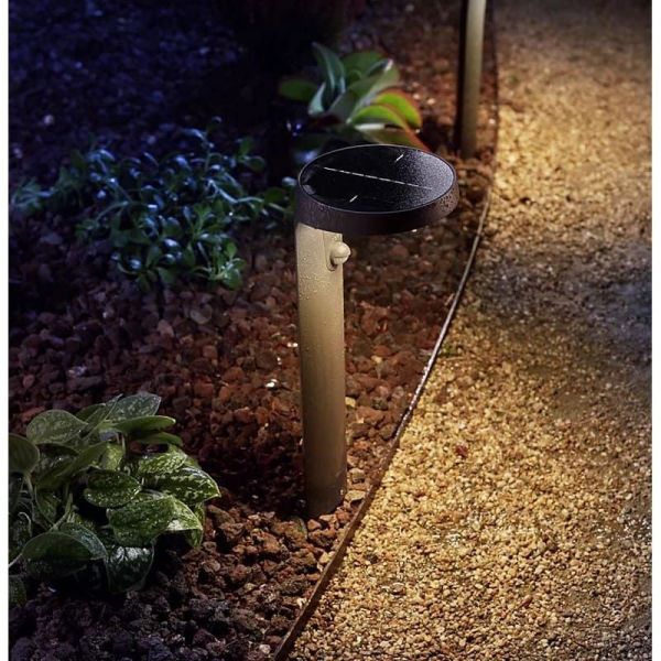 Baliza Exterior LED Solar TYLA Sensor de Movimiento 2700K Ultra Efficient Solar | LeonLeds