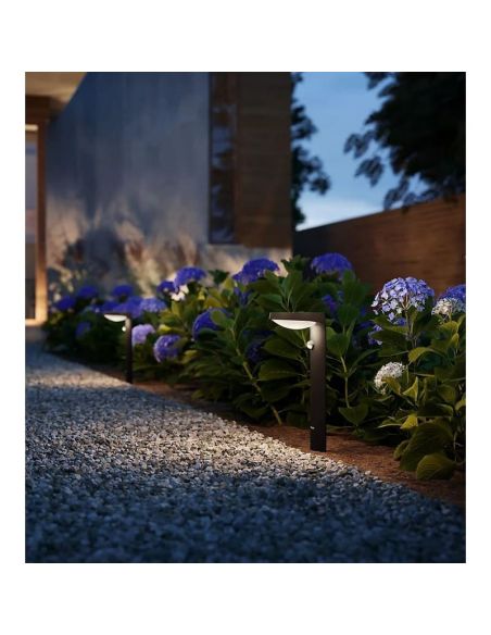 Baliza Exterior LED Solar TYLA Sensor de Movimiento 2700K Ultra Efficient Solar | LeonLeds