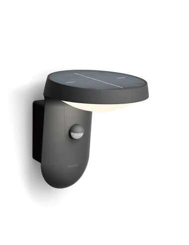 Aplique solar de parede LED TYLA com sensor de movimento 4000K Solar ultra eficiente | LeonLeds