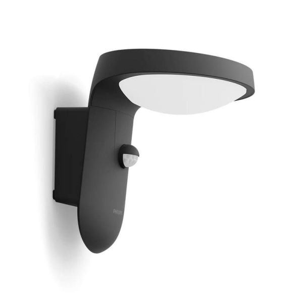 Aplique de Pared Solar LED TYLA con Sensor de Movimiento 4000K Ultra Efficient Solar | LeonLeds