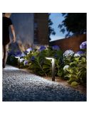 Baliza Exterior LED Solar TYLA Sensor de Movimiento Luz Neutra 4000K Ultra Efficient Solar Philips