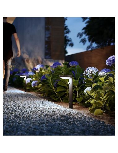 TYLA Solar LED Farol Externo Sensor...