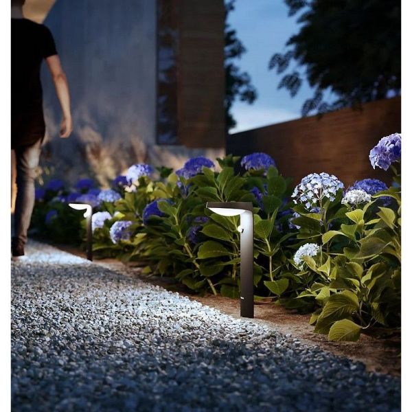 Baliza Exterior LED Solar TYLA Sensor de Movimiento Luz Neutra 4000K Ultra Efficient Solar Philips