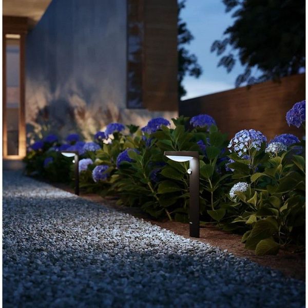 Baliza Exterior LED Solar TYLA Sensor de Movimiento Luz Neutra 4000K Ultra Efficient Solar Philips