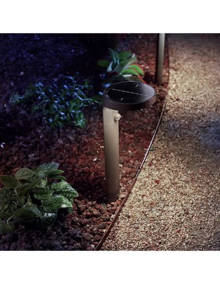 Baliza Exterior LED Solar TYLA Sensor de Movimiento Luz Neutra 4000K Ultra Efficient Solar Philips