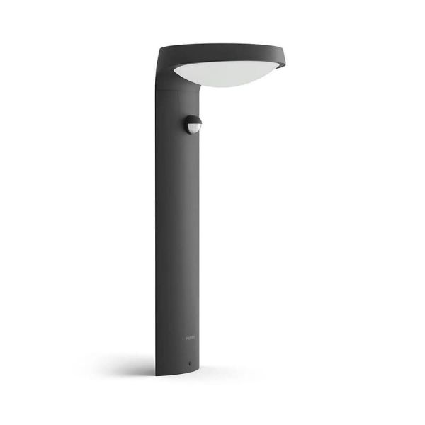 Baliza Exterior LED Solar TYLA Sensor de Movimiento Luz Neutra 4000K Ultra Efficient Solar Philips