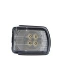 Faro de trabajo rectangular cunetero LED empotrable 40W 3.400Lm 12V 24V para tractores John Deere | LeonLeds