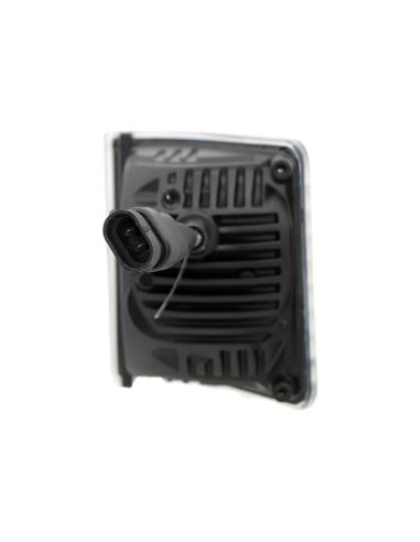 Luzes de trabalho retangulares LA4012 LED embutidas 40W 3.400Lm 9V 36V para tratores John Deere traseiros | LeonLeds