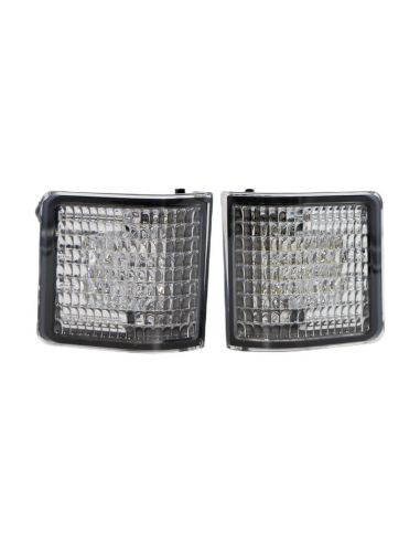 Phares de travail rectangulaires LA4012 encastrés LED 40W 3 400Lm 9V 36V pour tracteurs John Deere | LéonLeds