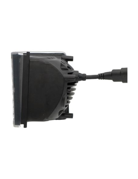 Faros de trabajo rectangulares LA4012 LED empotrable 40W 3.400Lm 9V 36V para tractores John Deere cable| LeonLeds