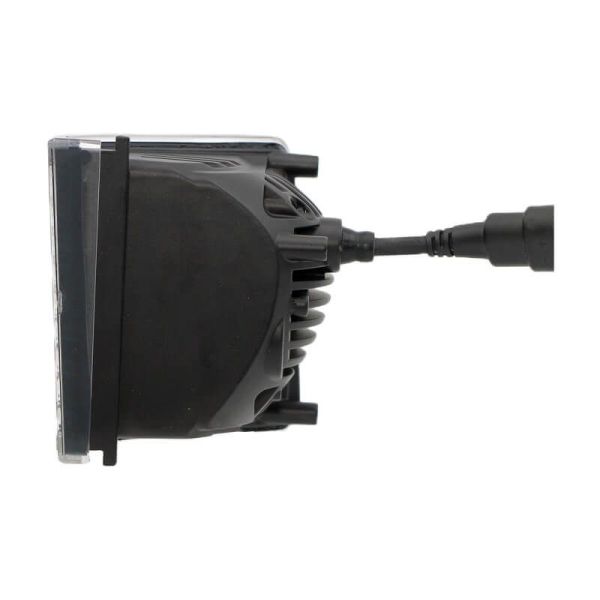 Projecteurs de travail rectangulaires LA4012 encastrables LED 40W 3 400Lm 9V 36V pour tracteurs John Deere câble | LéonLeds