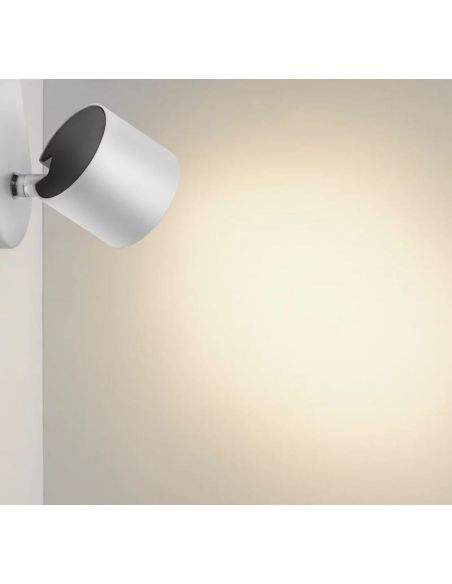 Faixa de Teto 4 Focos LED Ajustáveis STAR 4x22W Luz Quente 2700K 2000lm IP20 | LeonLeds