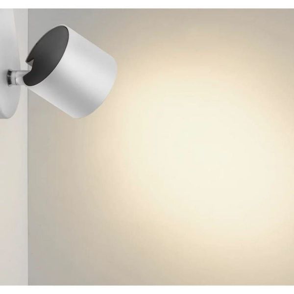 Faixa de Teto 4 Focos LED Ajustáveis STAR 4x22W Luz Quente 2700K 2000lm IP20 | LeonLeds