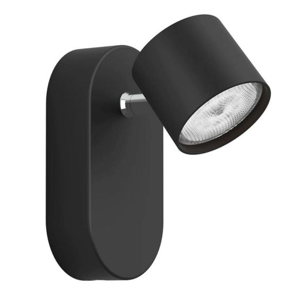 Foco LED STAR 1x4,5W para Teto ou Parede Regulável 4,5W Luz Quente 2700K 500lm IP20 | LeonLeds