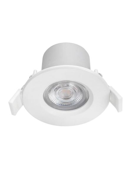 Pack 3 downlights empotrables redondos DIVE 5W 2700K IP65 blanco Ø85mm | LeonLeds