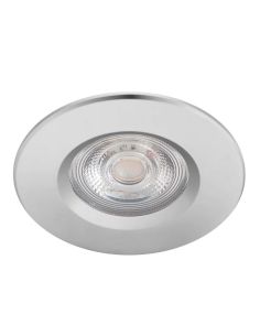 Downlight redondo de embutir DIVE 5W 2700K IP65 cromado Ø85mm | LeonLeds