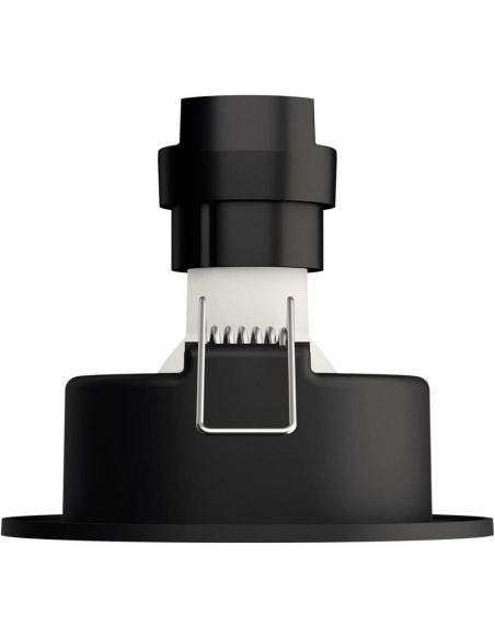 Pack 3 Focos LED Empotrables Redondos DONEGAL Bombilla excl. 5,5W IP20 Gris Ø90mm | LeonLeds