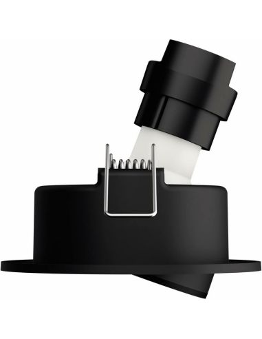 Pack de 3 Spots LED Ronds Encastrables DONEGAL Ampoule excl. 5,5W IP20 Gris Ø90mm | LéonLeds