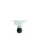 Pack 3 Focos LED Empotrables Cuadrados DONEGAL Bombilla excl. 5,5W IP20 Blanco Ø90mm | LeonLeds