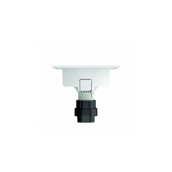 Pack de 3 Spots LED Encastrables Carrés DONEGAL Ampoule excl. 5,5W IP20 Blanc Ø90mm | LéonLeds