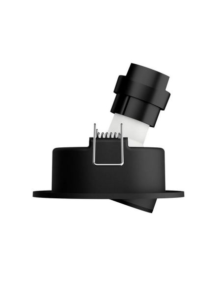 DONEGAL Refletor LED redondo embutido excl. 5,5W IP20 Cobre Ø90mm | LeonLeds