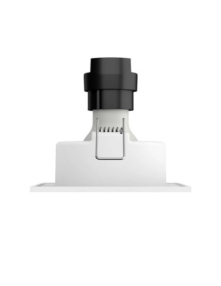 Foco LED Cuadrado Empotrable ENNEPER Bombilla excl. 1xGU10 5,5W Blanco Ø90mm | LeonLeds